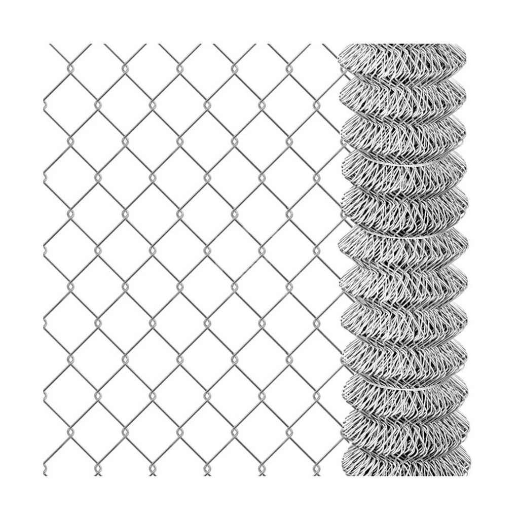 MALLA VICCLON ORIFICIO 60MM 1.80MTX25MTS C.13.50 PESO (44.60KG) ALAMBRE GALVANIZADO MARCA VICSON