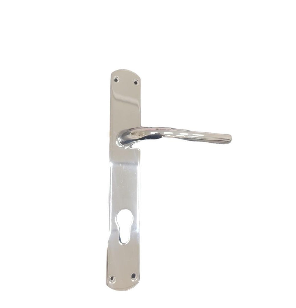 MANILLA DE ACERO INOX EUROPERFIL PLACA RECTA MOVIL/MOVIL CROMADA ELENA REF.MAN.01.01 / 035756 CALI