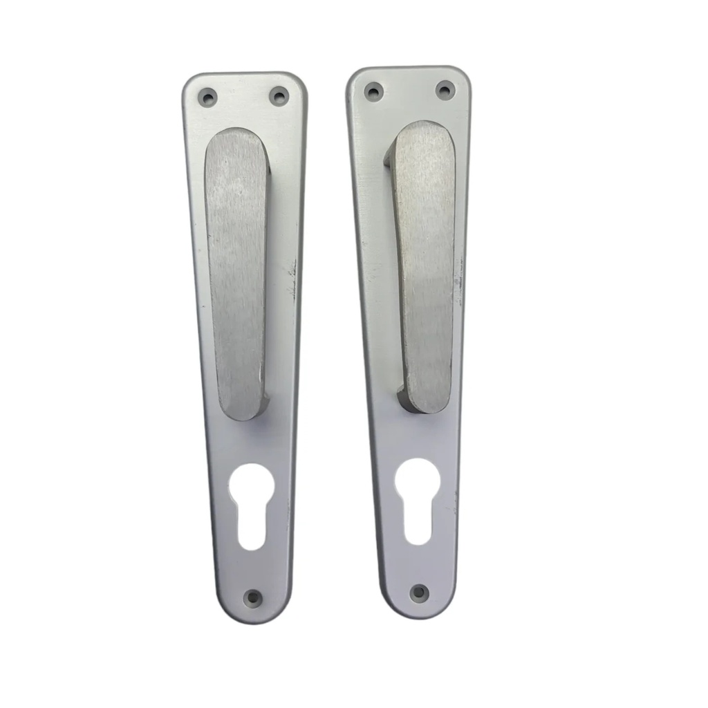 MANILLA DE ALUMINIO NATURAL FIJA - FIJA C/ROSETA REF. 5-0000149-01 MARCA DIARCO