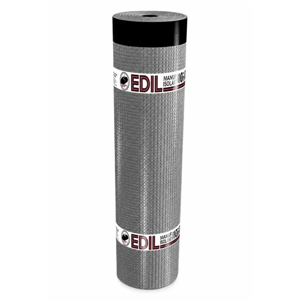 MANTO ASFALTICO DURA REAL AT CON ALUMINIO DE 3 MM ESPESOR X 1 X 10 MTS REF. 10130405 MARCA EDIL
