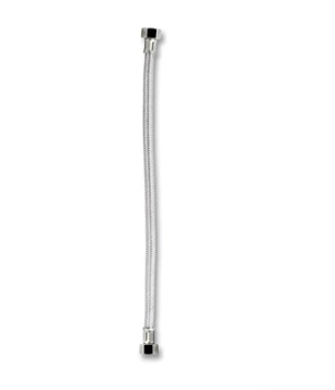 MANGUERA / CANILLA FLEXIBLE PARA FREG Y LAVAM INOX DE 1/2" X 1/2" X 120 CM REF. 35MA04 MARCA FP