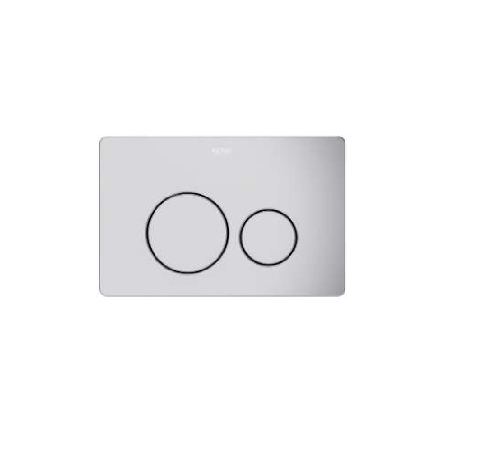 MANDO / PLACA DUAL DE ACCIONAMIENTO LUX P/SISTEMA ECOFLUSH INOX-CHROME MIRROR REF. NVCIS7234 NOVA
