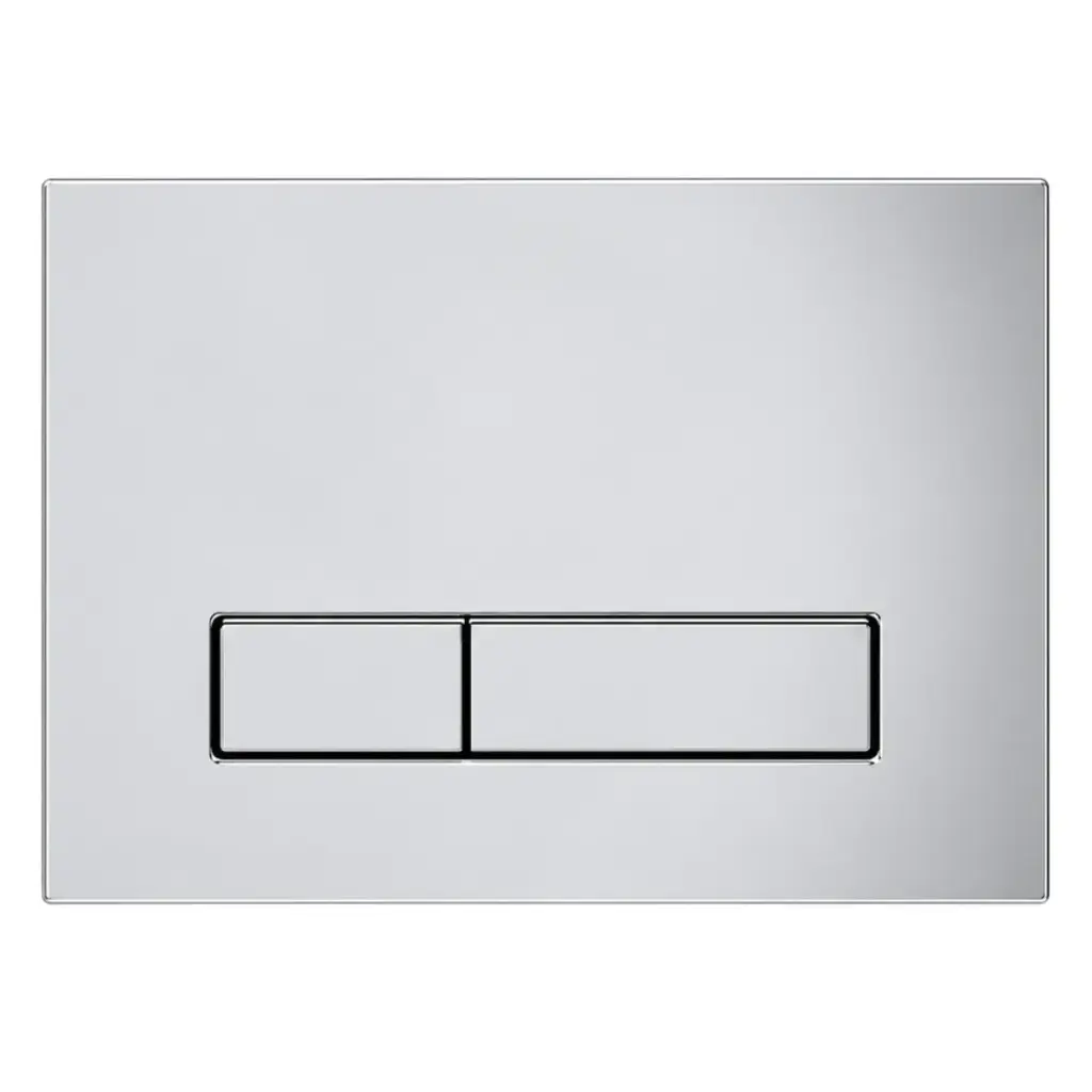 MANDO / PLACA DUAL DE ACCIONAMIENTO CONFORF P/ SISTEMA ECOFLUSH CHROME / CROMADO REF. NVCIS7252 NOVA