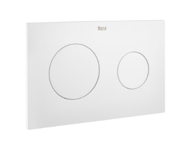 MANDO / PLACA DUAL PL 10 PARA DESAGUE WC MATT PERLA REF. RO-WC0196 MARCA ROCA