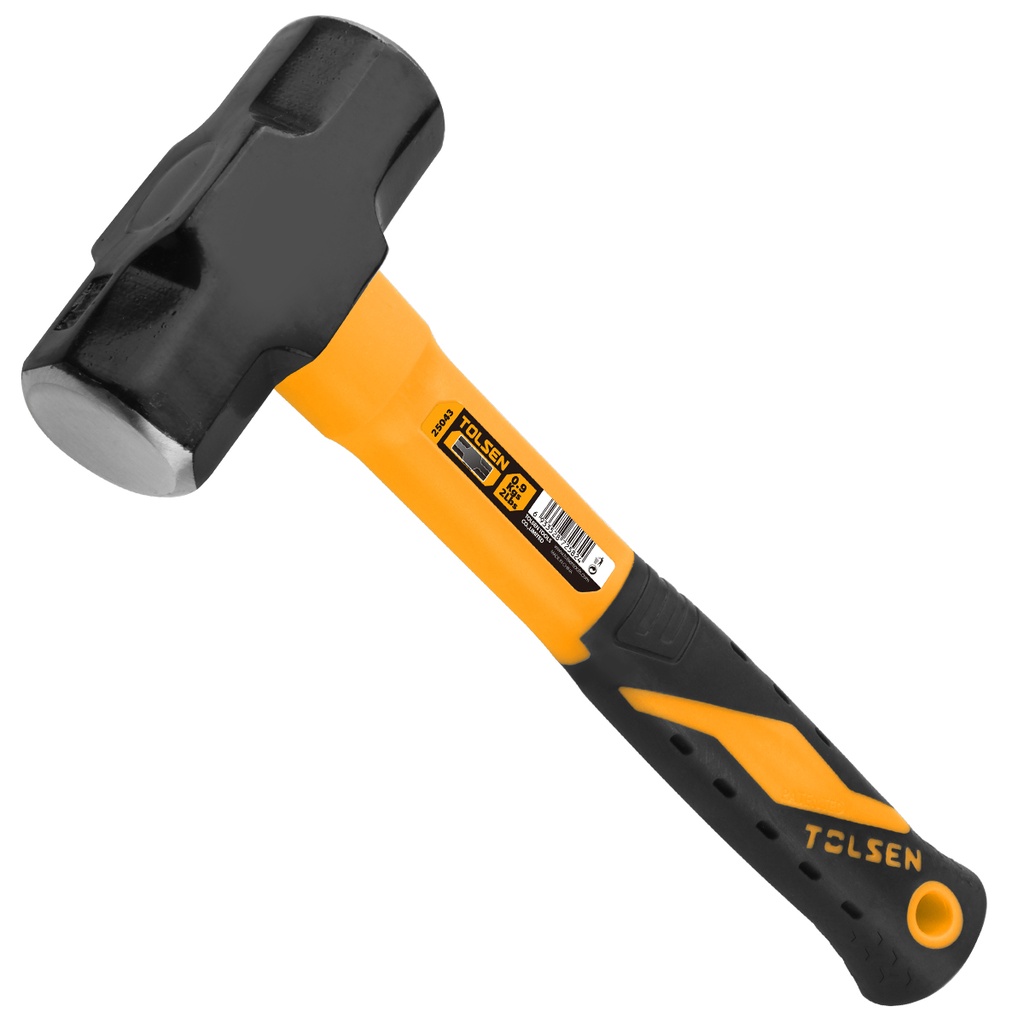 MANDARRIA MANGO DE FIBRA DE VIDRIO 4 LB / CABEZAL DE ACERO AL CABONO REF. 25044 MARCA TOLSEN