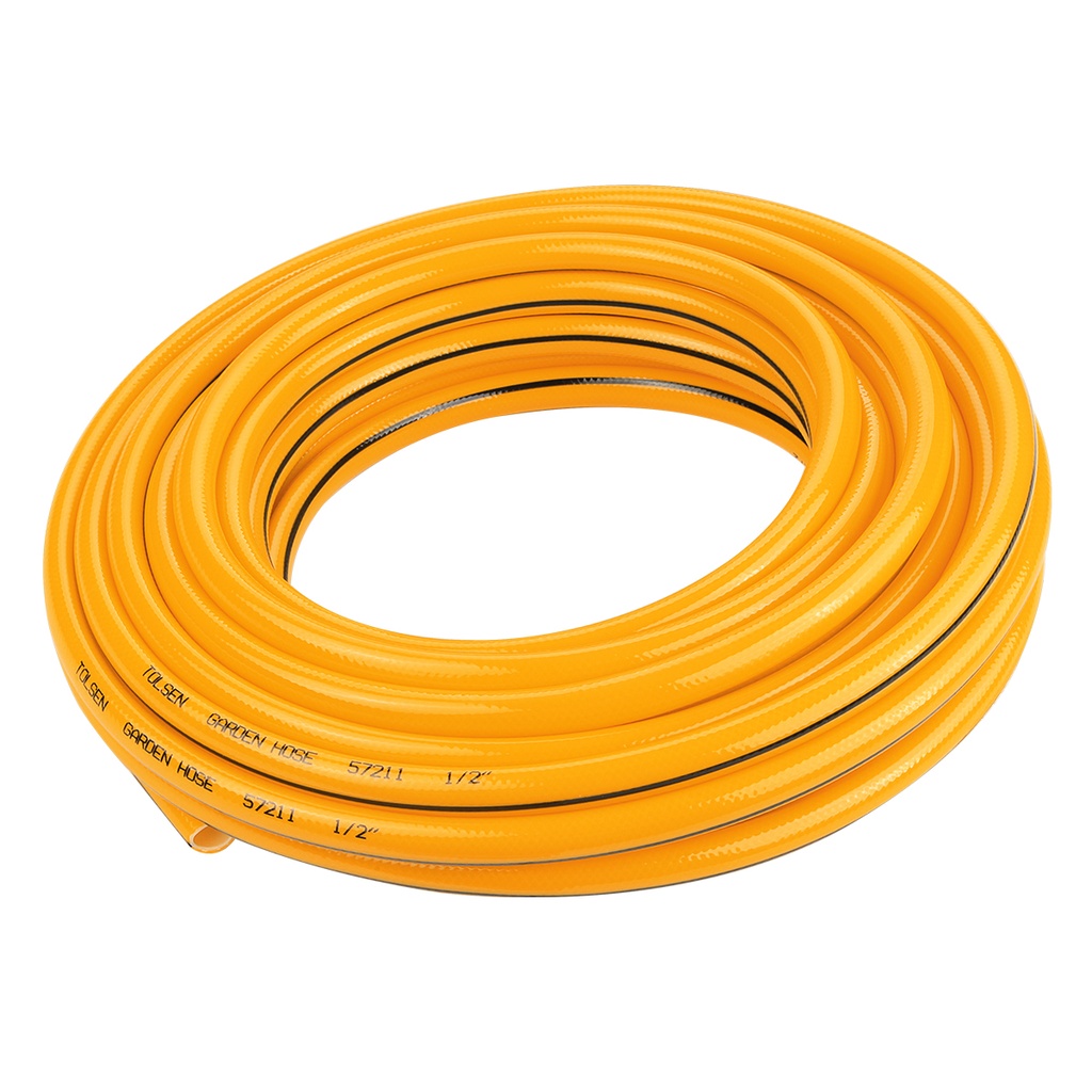 MANGUERA DE AGUA 1/2" X 30 MTS - PVC CON REFUERZO DE POLIÉSTER - 400 PSI REF. 57213 MARCA TOLSEN