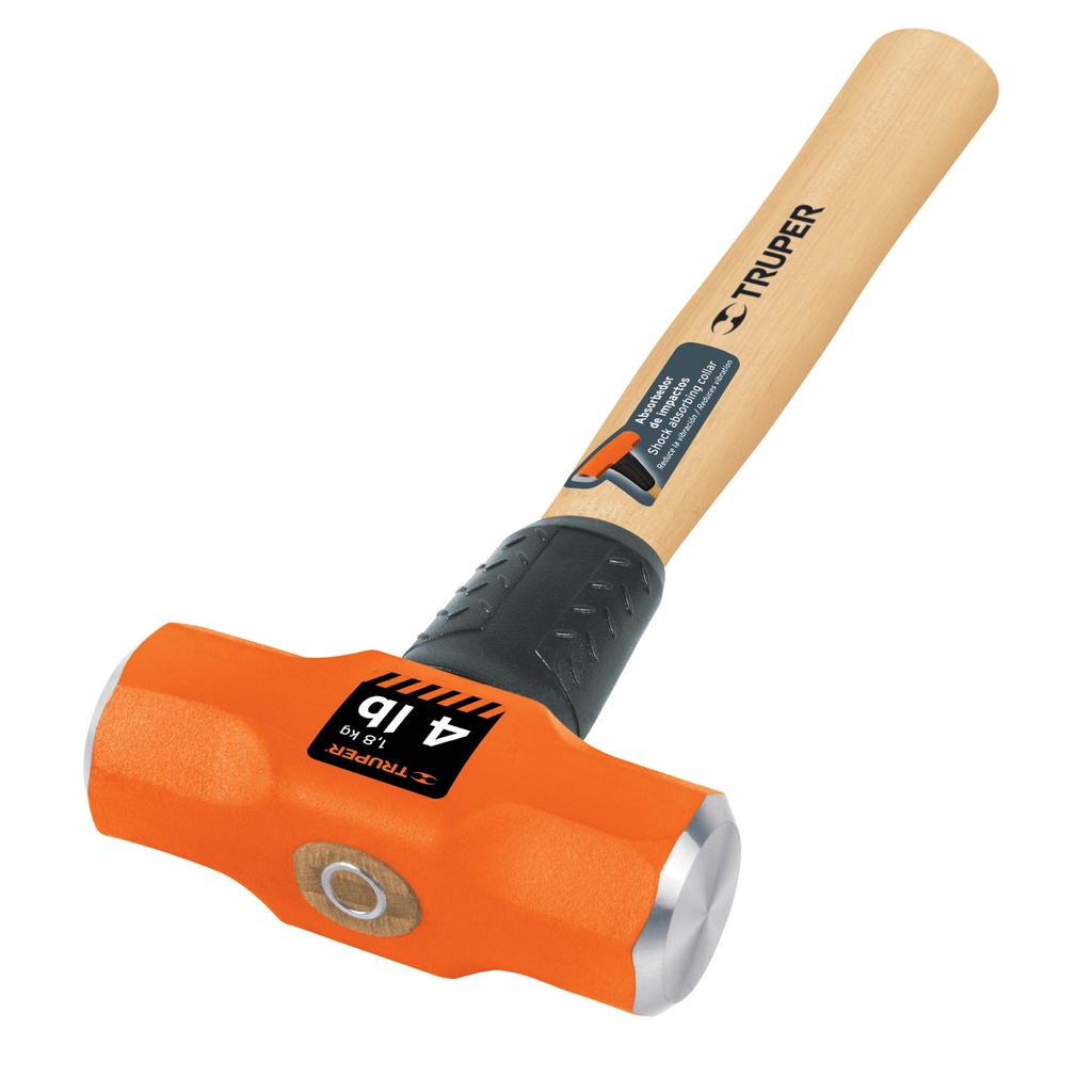 MANDARRIA MANGO DE MADERA 12" 3 LB TRUPER MD-3M REF. 16507 MARCA TRUPER