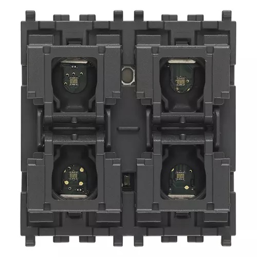 MANDO PARA DOMOTICA CON 4 PULSADORES OCUPA 2 MODULOS REF. 01480 MARCA VIMAR