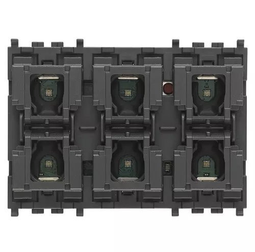 MANDO PARA DOMOTICA CON 6 PULSADORES OCUPA 3 MODULOS REF. 01485 MARCA VIMAR