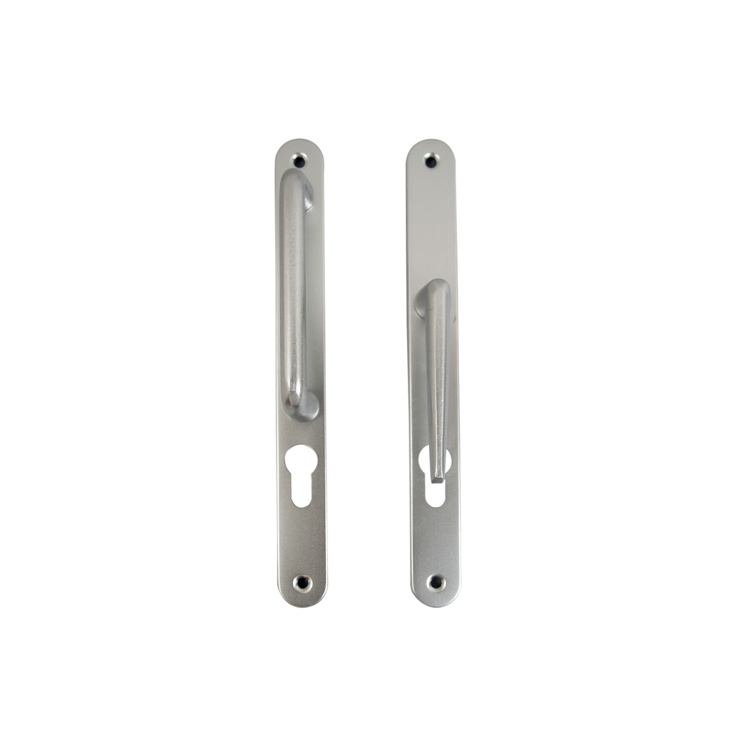 MANILLA DE ALUMINIO PLACA RECTA FIJA / MOVIL MOD. 3482 EUROPERFIL REF. 91002271 MARCA VISALOCK
