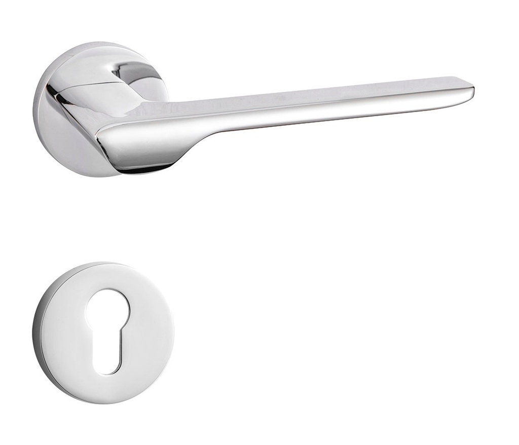 MANILLA DECORATIVA P/ BAÑO FIJA-MOVIL POLISH CROMADA MOD. FRT-2298PC REF. CE0197 MARCA ZOE