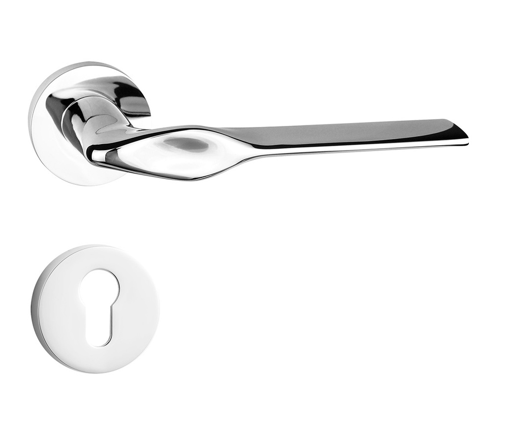 MANILLA DECORATIVA P/DORMITORIO FIJA-MOVIL MATT SATIN CROMADA MOD. FRT-3811MSC REF. CE0186 MARCA ZOE