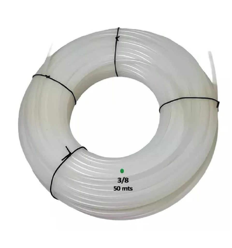 MANGUERA ATOXICA 3/8 DISEÑADA PARA SISTEMA DE FILTRACION X MTS REF. Z-MNG-3.8 MARCA ZOWA ( PROMO )