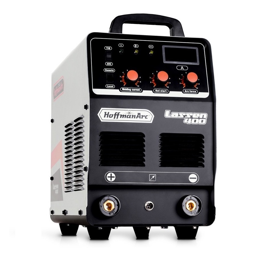 MAQUINA DE SOLDAR LASSEN DC 400AMP TRIFASICA 220V REF. 401-201 (NO INCLUYE PINZA) MARCA HOFFMAN ARC