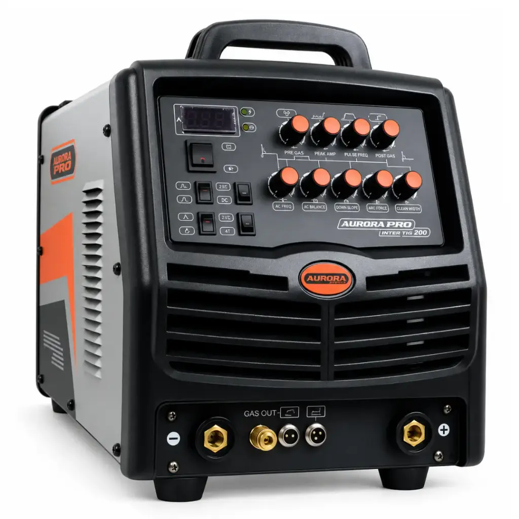 MAQUINA DE SOLDAR TIG PULSADA AC/DC ALUMARC 200PRO REF.402-216 MARCA HOFFMAN ARC