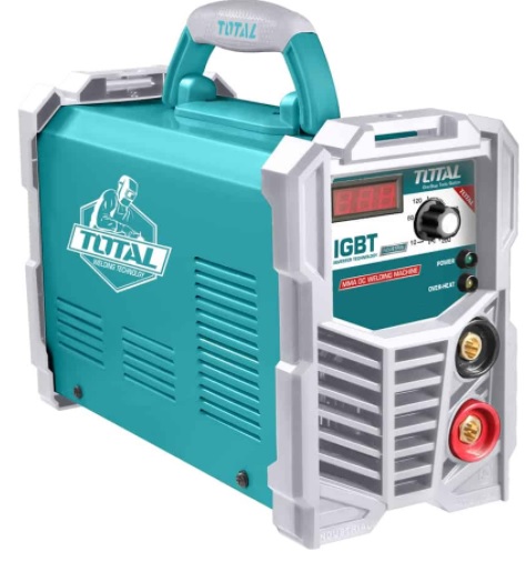 MAQUINA DE SOLDAR INVERTER DC 160 AMP EN 110 - 220V MONOFASICA REF. UTW21605 MARCA TOTAL TOOLS