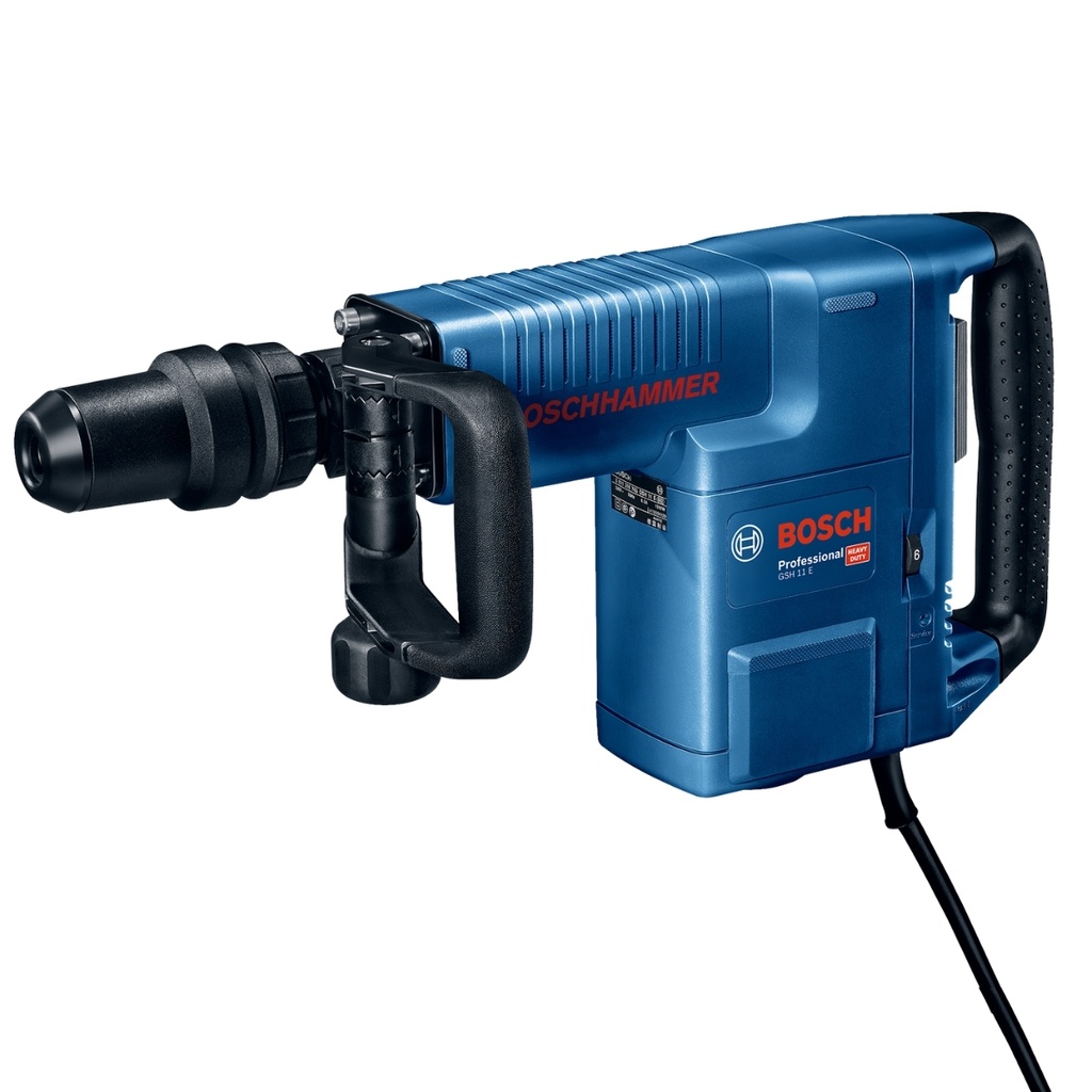 MARTILLO DEMOLEDOR / PERCUTOR SDS-MAX 1500 W + 4 CINCELES REF. GSH 11 E / 865795 MARCA BOSCH