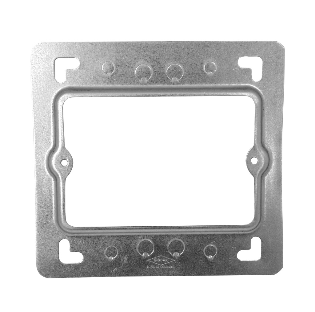 MARCO REDUCTOR GALVANIZADO DE 4" X 4" A 4" X 2" CAL 24 REF. T7201-052 MARCA INDUMA