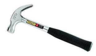 MARTILLO CARPINTERO C/ACERO FORRO/GOMA 16 OZ 450 GR REF. 51-081E MARCA STANLEY