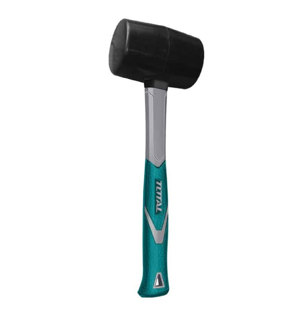 MARTILLO DE GOMA ACERO FORJADO 220 GR REF. THT76816 MARCA TOTAL TOOLS