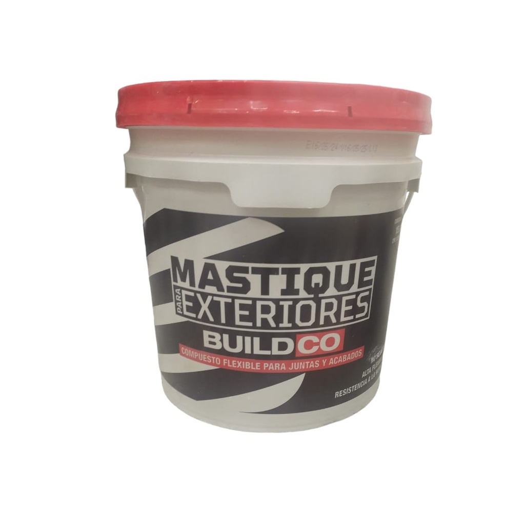 MASTIQUE PARA EXTERIOR / FIBROCEMENTO / MASILLA FLEXIB. PARA JUNTA PAILA 4 GL 15 KG COD. PTBCOMAEX4 MARCA BUILDCO