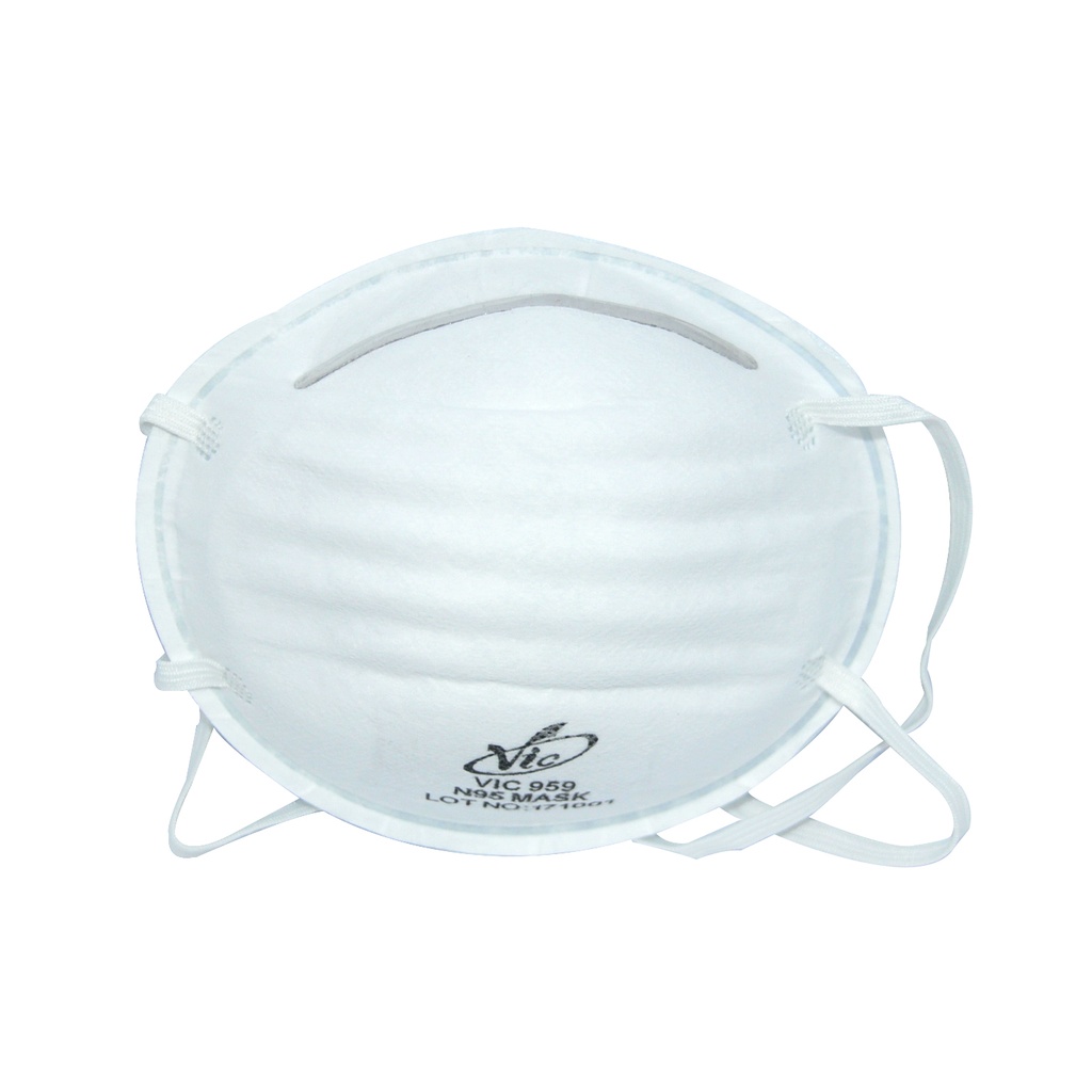 MASCARILLA / RESPIRADOR N95 VULCANIZADA MOD.VIC 959 (UNIDAD) (REF.CAJA 20 UND) REF.1001196 MARCA CAP