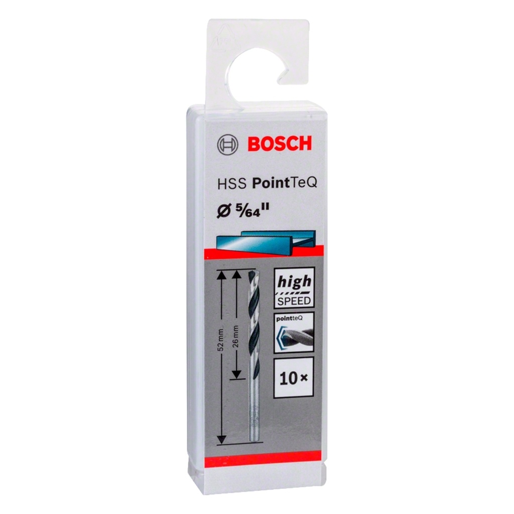 MECHA PARA ACERO HSS-POINTEQ 3/32" X 33 X 58MM METAL REF. 2608577318 / 871030 / 908276 MARCA BOSCH