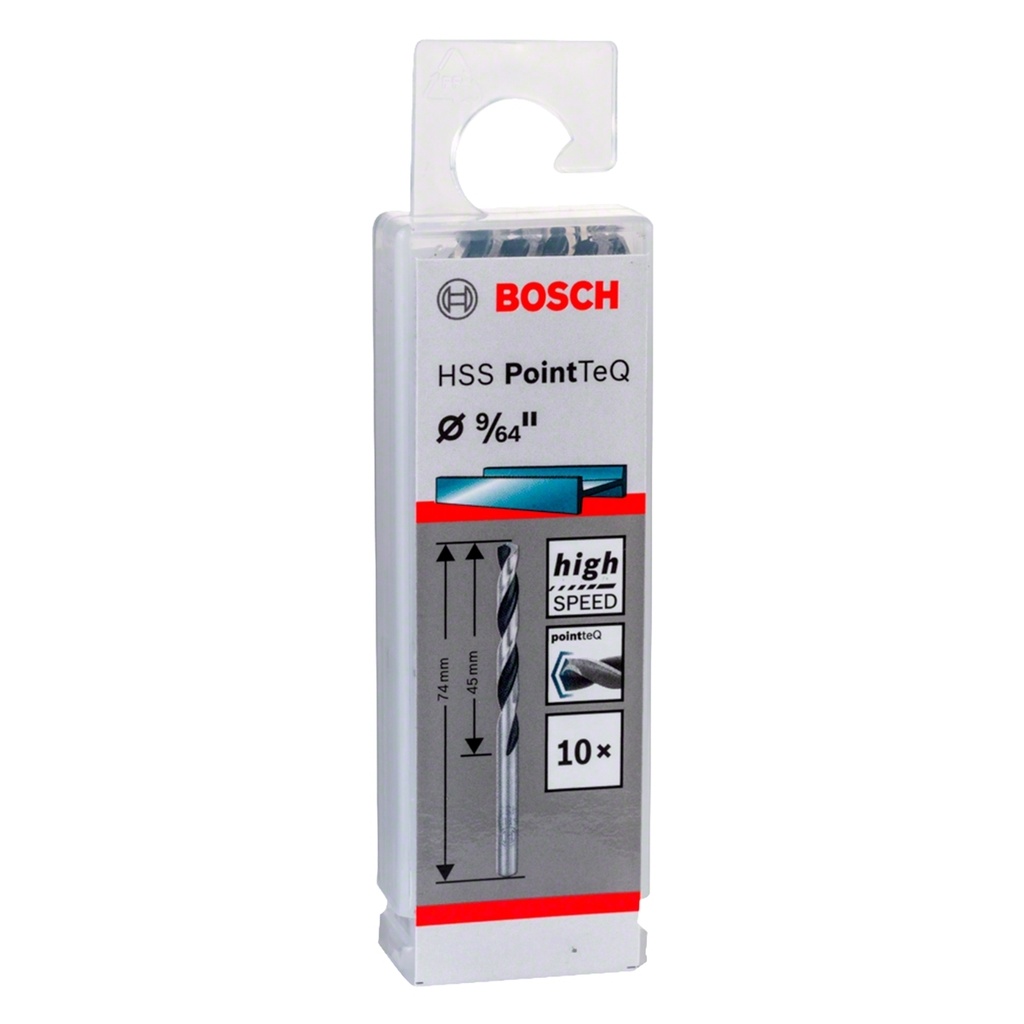 MECHA PARA ACERO HSS-POINTEQ 5/32" X 52 X 80 MM METAL REF. 2608577322 / 871041 / 908313 MARCA BOSCH