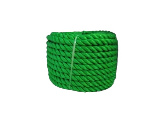 MECATE SINTETICO DE 3/4" COLOR VERDE ( ROLLO 25 KG ) ( 129.03 MTS ) MARCA GENPAR