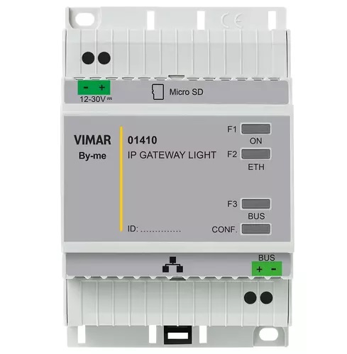 MECANISMO GATEWAY LIGTH DOMOTICA BY-ME OCUPA 4 MODULOS REF. 01410 MARCA VIMAR