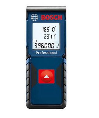MEDIDOR / METRO LASER LUZ ROJA DE 50 MTS DE DISTANCIA CAL. AREA IP54 MOD. GLM165-10 MARCA BOSCH