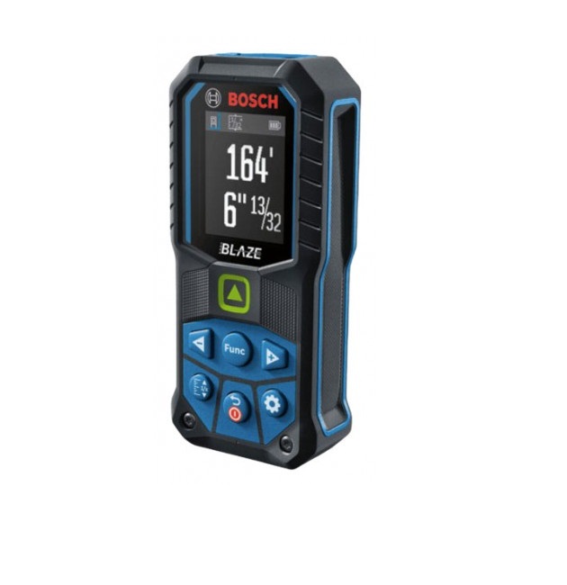 MEDIDOR / METRO LASER BLAZE LUZ VERDE DE 50 MTS IP65 ( USA BATERIA AA) MOD. GLM165-25G MARCA BOSCH