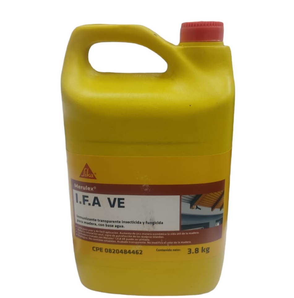 MERULEX I.F.A. VE SIKA 1 GALON INMUNIZANTE TRANSP. INSECTICIDA / FUNGICIDA P/ MADERA REF.500701 SIKA