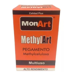 PEGAMENTO MULTIUSO METHYLART / PEGAMENTO PARA PAPEL TAPIZ CAJA 50 GRS REF- 750278627350 MARCA MONART