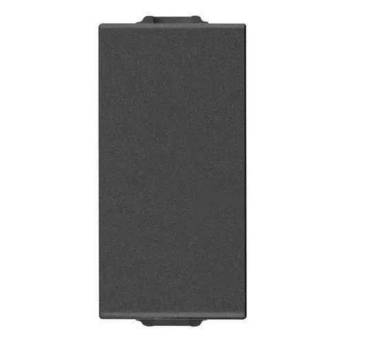 MODULO CIEGO UNIDAD COLOR CARBON MATT SERIE NEVE UP REF. 09041.CM MARCA VIMAR