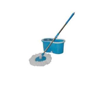 MOPA GIRATORIA SPIN MOP (TOBO+CABO TELESCOPICO GIRO 360°+2 MOPA) AZUL S/RUEDAS REF.130016 TAJANARA