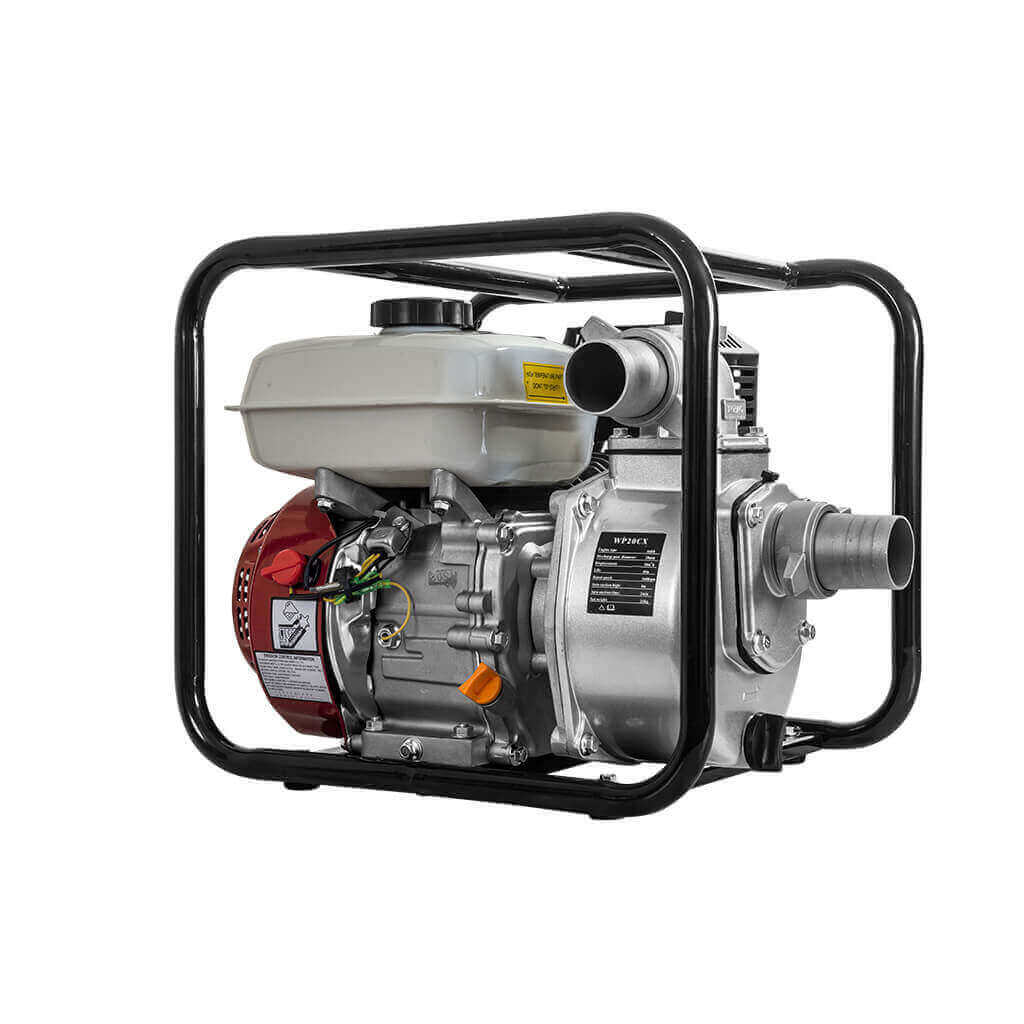 MOTOBOMBA DE 5.5 HP 3600 RPM 600 L / MIN 2" X 2" A GASOLINA REF. AGNECMBMB001 MARCA AGE USA