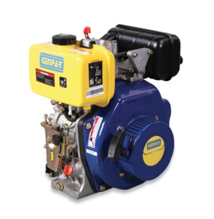 MOTOR AGRICOLA DIESEL 7 HP EJE STD 1" 3600 RPM REF. GDE-070-305-MS1 MARCA GENPAR