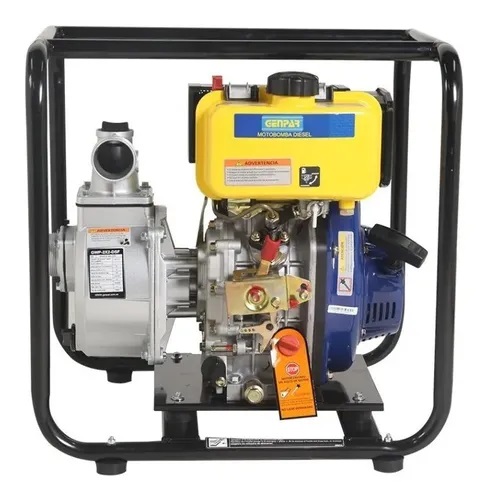MOTOBOMBA AUTOCEBANTE DE 7 HP 3600 RPM 25.000L/HRS 2" X 2" A GASOLINA REF. GWP-2X2-GE7 MARCA GENPAR