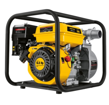 MOTOBOMBA DE 6.5 HP 3700 RPM 500 L / MIN DE 2" X 2" A GASOLINA REF. 28029 MARCA TRUPER