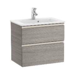 MUEBLE DE BAÑO + ESPEJO MOD. UNIK THE GAP 60 CM REF. ROMUE0036 MARCA ROCA