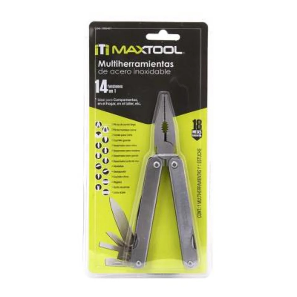 MULTIHERRAMIENTA 14 FUNCIONES REF. 305401 COD. 101831 MARCA MAXTOOL