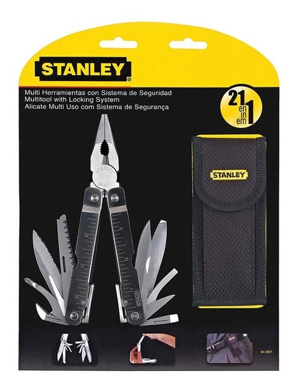 MULTIHERRAMIENTA 21 EN 1 C/FORRO T/LLAVERO REF. 94-807 MARCA STANLEY