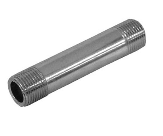 NIPLE GALVANIZADO 2" X 4" ROSCADO ( UNIDAD ) MARCA FERREINOX