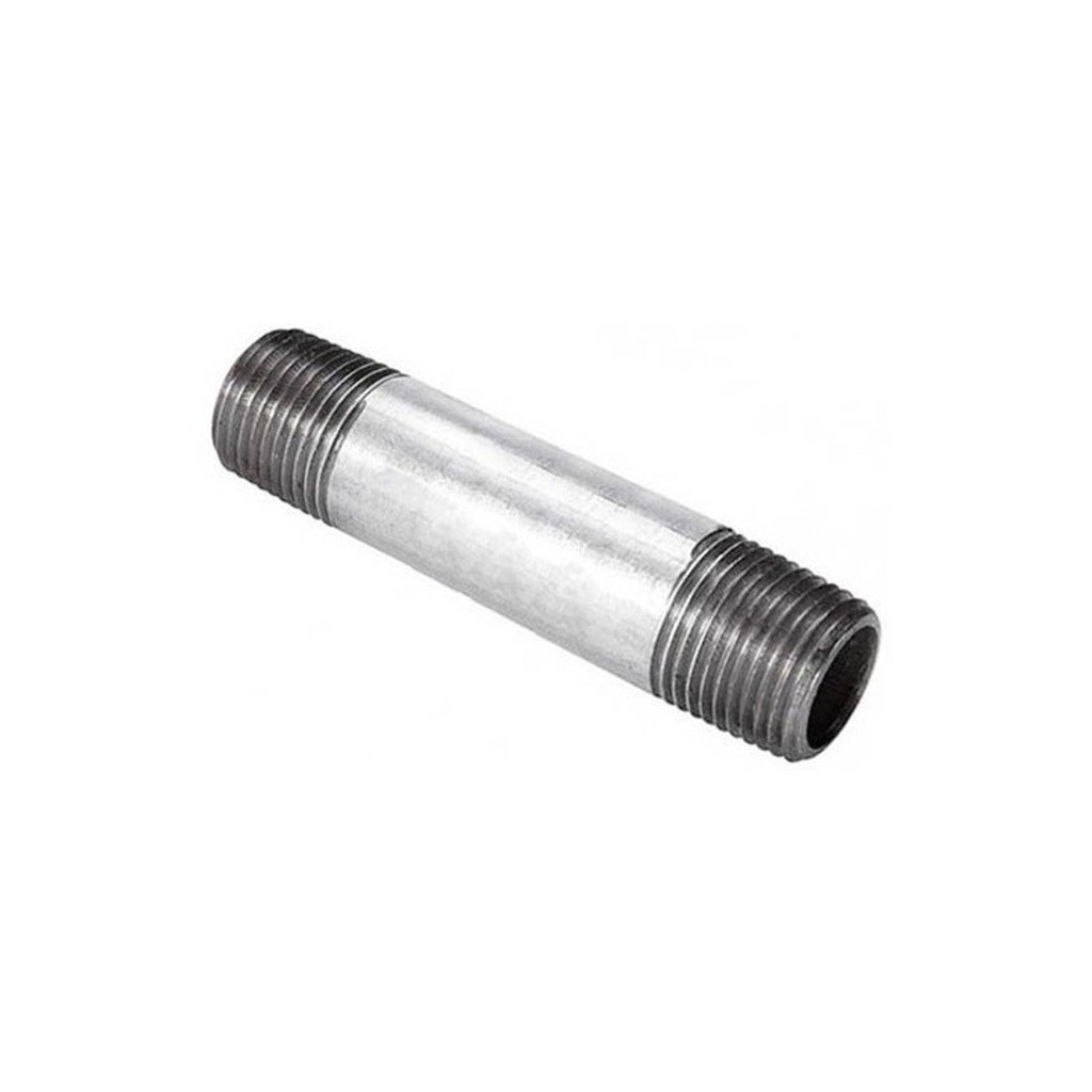 NIPLE GALVANIZADO 3/4" X 12" ROSCADO ( UNIDAD ) MARCA FERREINOX