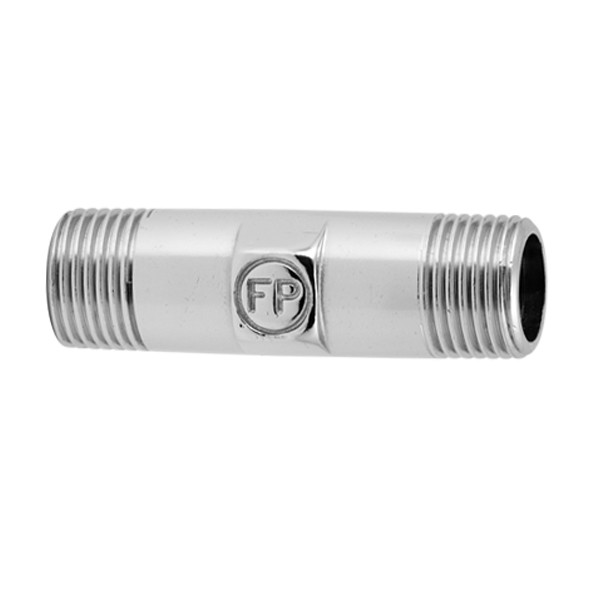 NIPLE CROMADO 1/2 " X 70MM LARGO 1 PZA REF. 05NI05 MARCA FP