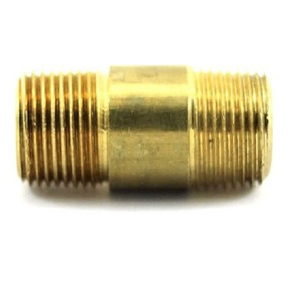 NIPLE DE LATON - ROSCA NPT 1/8X1-1/2" REF. 113-NV-04X48 MARCA VENEPRO