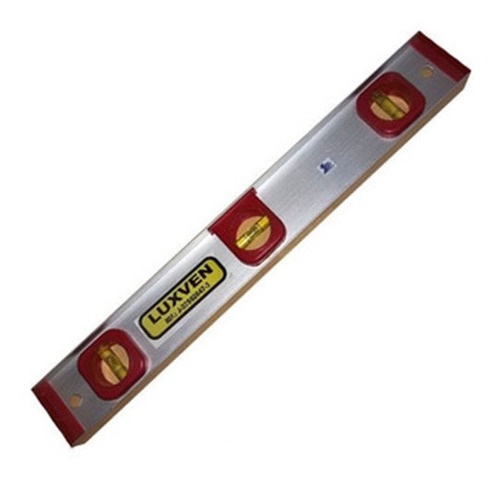 NIVEL DE ALUMINIO LIVIANO DE 60 CM REF. 011460 MARCA LUXVEN