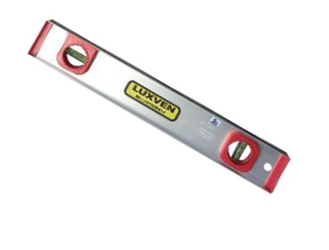 NIVEL DE ALUMINIO LIVIANO DE 35 CM REF. 11435 MARCA LUXVEN