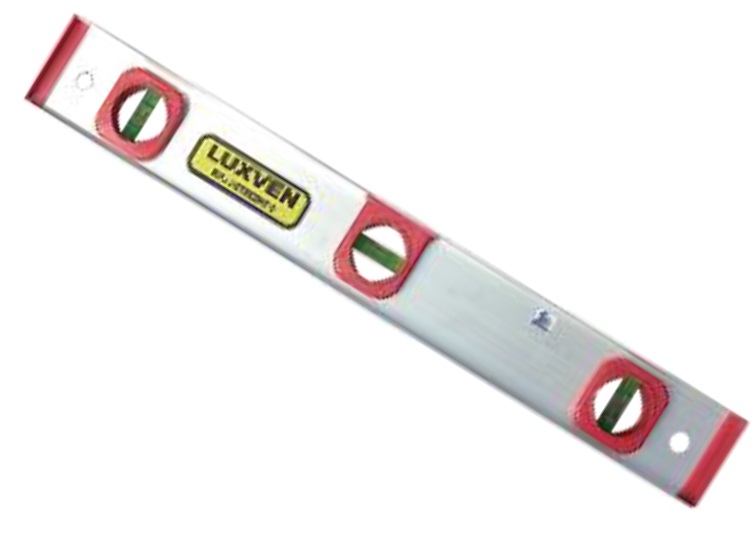 NIVEL DE ALUMINIO LIVIANO DE 45 CM REF. 11445 MARCA LUXVEN